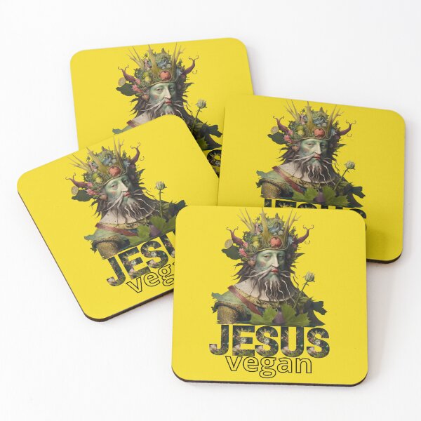Item preview, Jesus vegan sarcastic humor designed and sold by GorinART.