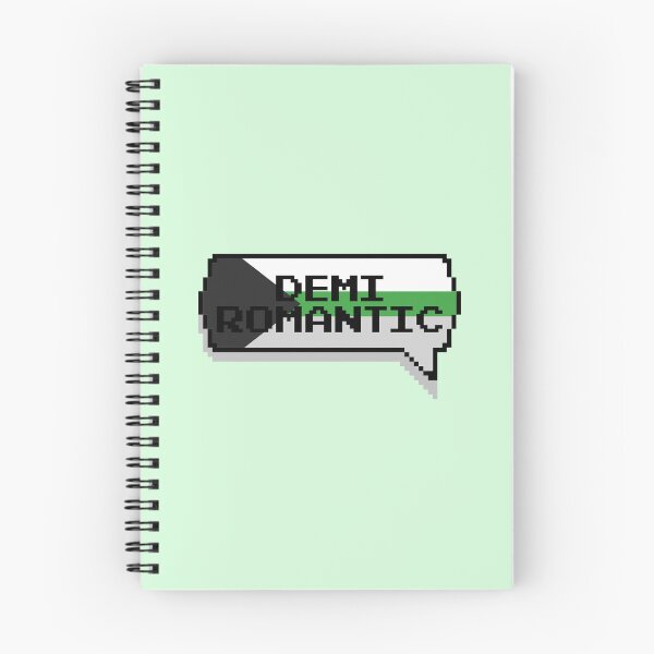 Item preview, Demiromantic Pride Pixelated Chat Box designed and sold by everything4eva.