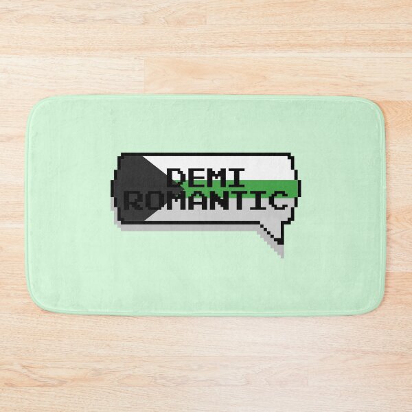 Item preview, Demiromantic Pride Pixelated Chat Box designed and sold by everything4eva.