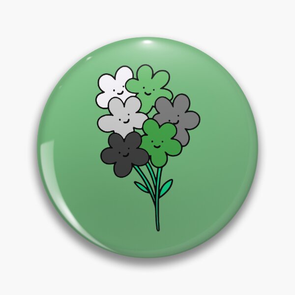 Item preview, Subtle Demiromantic Pride Flowers designed and sold by everything4eva.