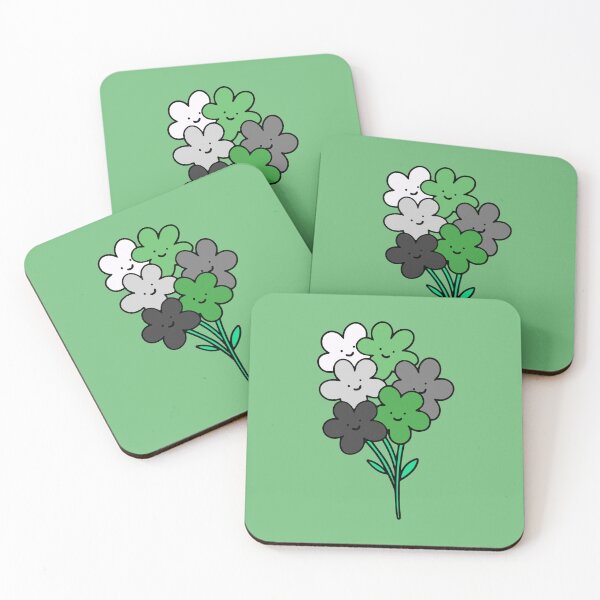 Item preview, Subtle Demiromantic Pride Flowers designed and sold by everything4eva.