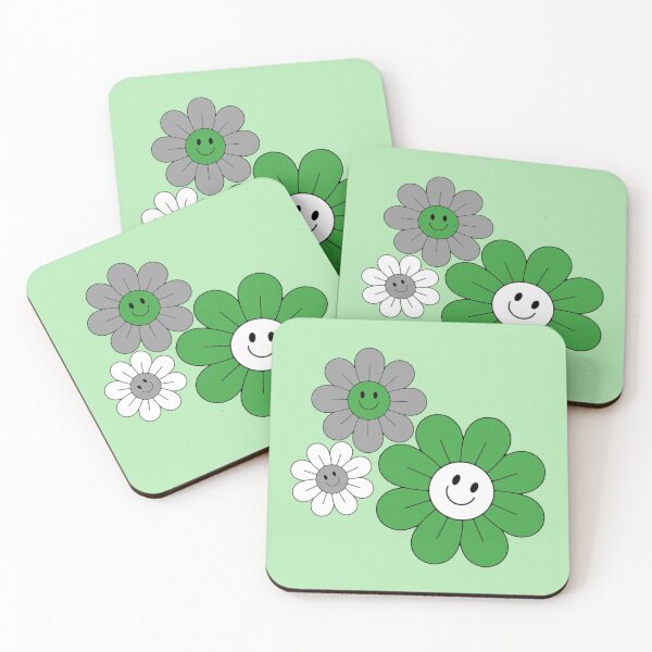 Item preview, Subtle Demiromantic Pride Hippie Flowers designed and sold by everything4eva.