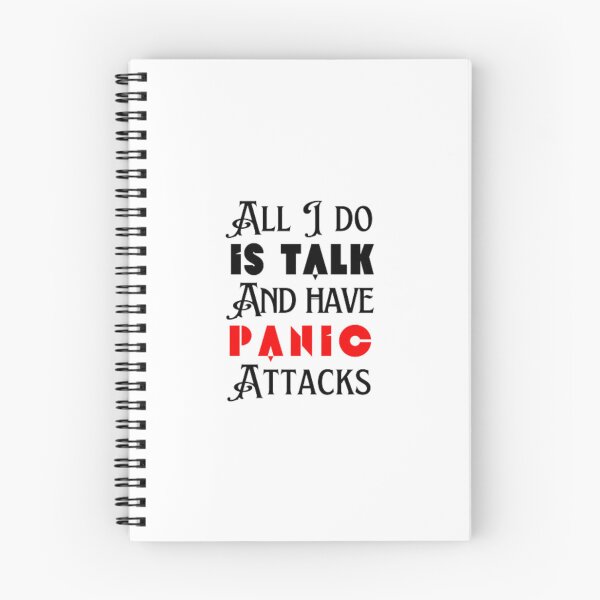 Item preview, All I do is talk and have panic attacks  designed and sold by TeePassion.