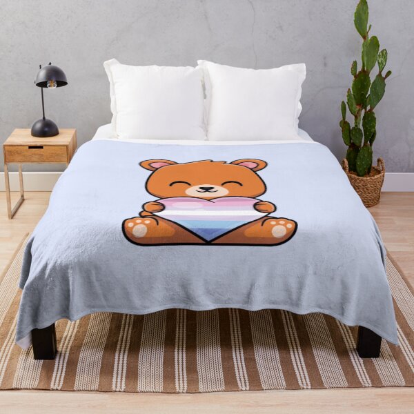 Item preview, Bigender Pride Teddy Bear designed and sold by everything4eva.