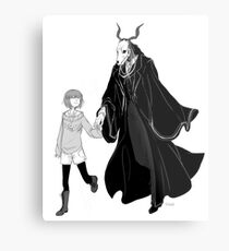 Chise und Elias Metallbild