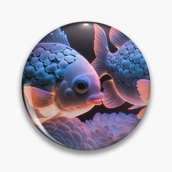 Artikelvorschau, Flashlight fishes AI Photos / bioluminescent fish / luminous 15 entworfen und verkauft von jetaiart.