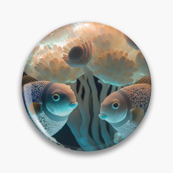 Artikelvorschau, Flashlight fishes AI Photos / bioluminescent fish / luminous 16 entworfen und verkauft von jetaiart.