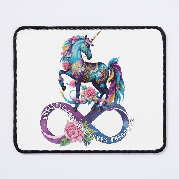 Item preview, Autistic girl who loves unicorns  designed and sold by Lubellebubble20.