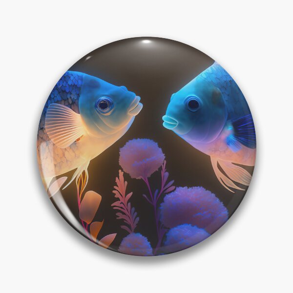 Artikelvorschau, Flashlight fishes AI Photos / bioluminescent fish / luminous 18 entworfen und verkauft von jetaiart.