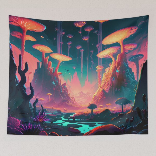 Item preview, Mesmerizing Psychedelic World designed and sold by SeedDesign.