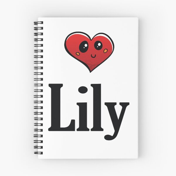 Item preview, Lily Cute Heart My Name Is Lily! designed and sold by ProjectX23.