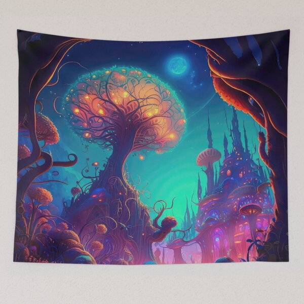 Item preview, Mesmerizing Psychedelic World designed and sold by SeedDesign.