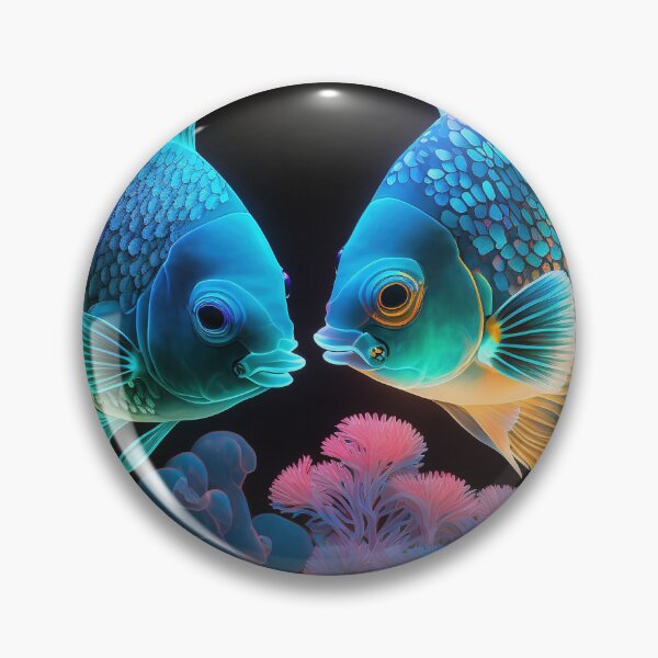 Artikelvorschau, Flashlight fishes AI Photos / bioluminescent fish / luminous 20 entworfen und verkauft von jetaiart.