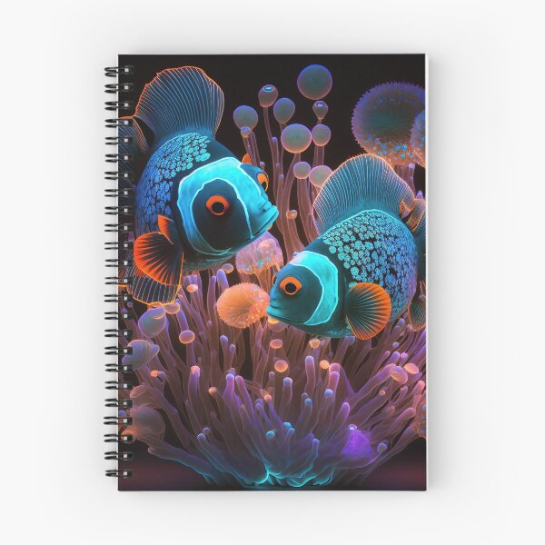 Item preview, Flashlight fishes AI Photos / bioluminescent fish / luminous 21 designed and sold by jetaiart.