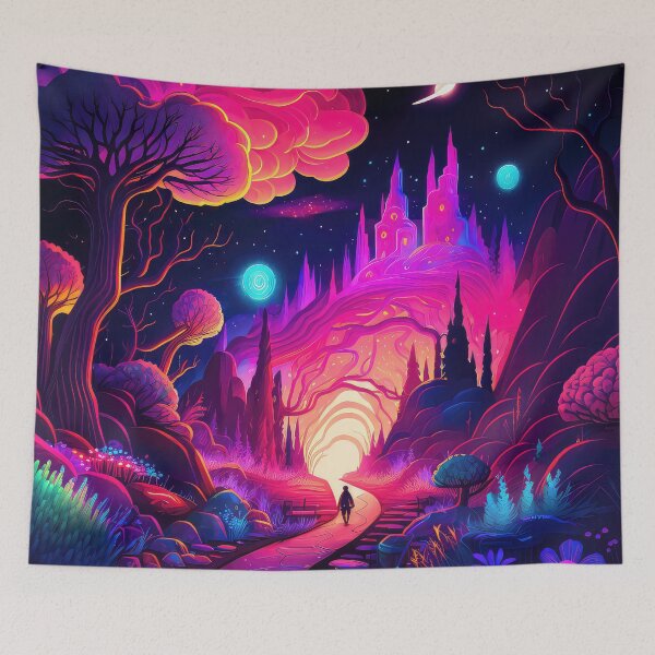 Artikelvorschau, Mesmerizing Psychedelic World entworfen und verkauft von SeedDesign.
