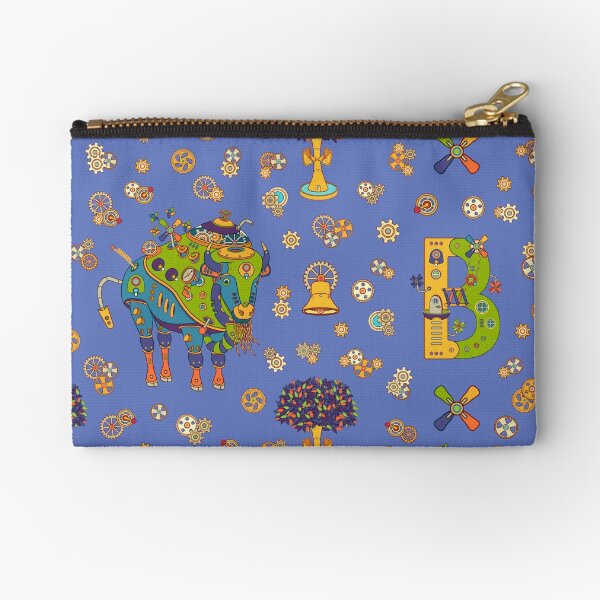 Bison, from the AlphaPod collection Zipper Pouch