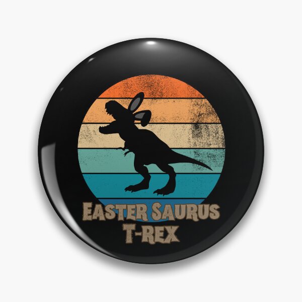 Item preview, Easter Saurus T-rex Dinosaur Rax Bunny Vintage sunset summer  designed and sold by sirilakk.