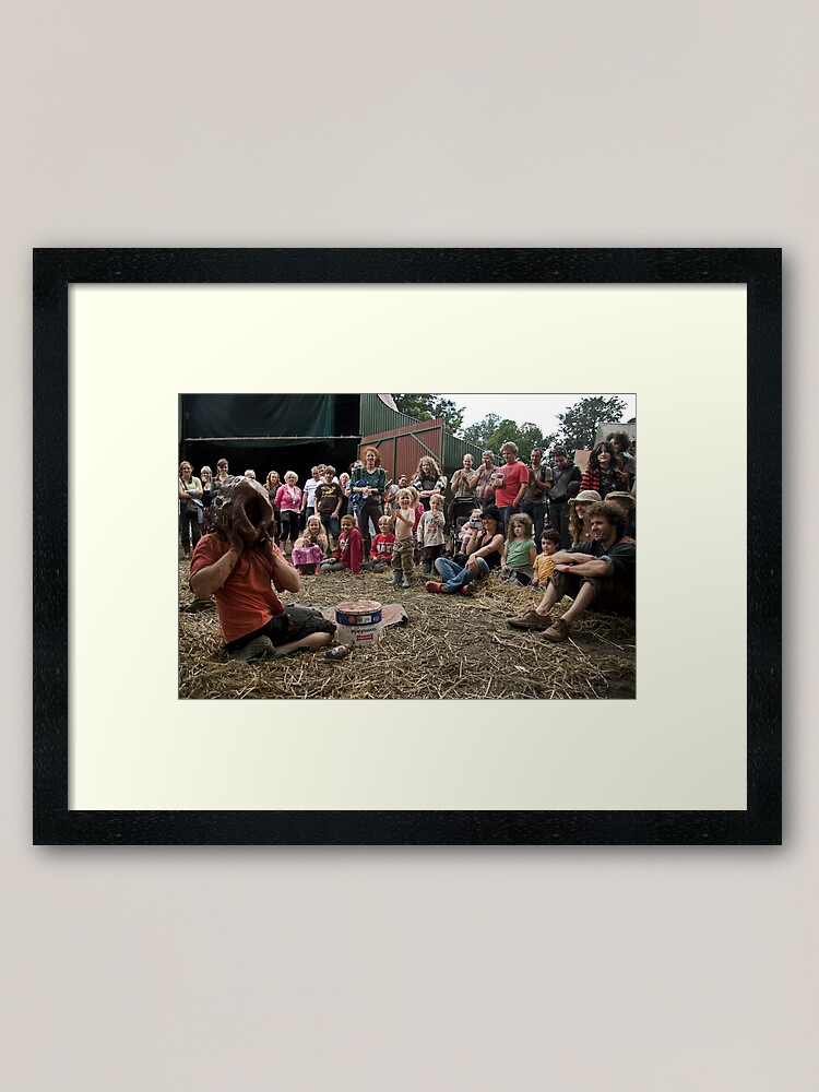 Alternate view of Holy Mudman Mom! Framed Art Print