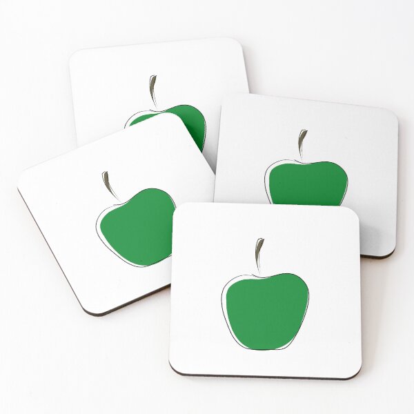 Item preview, Minimalist green apple designed and sold by anycolorart.