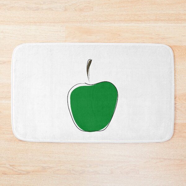 Item preview, Minimalist green apple designed and sold by anycolorart.