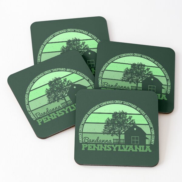 Item preview, Bandanna Pennsylvania Sunset Retro Vintage Local Pride Logo designed and sold by CRHPOD20.