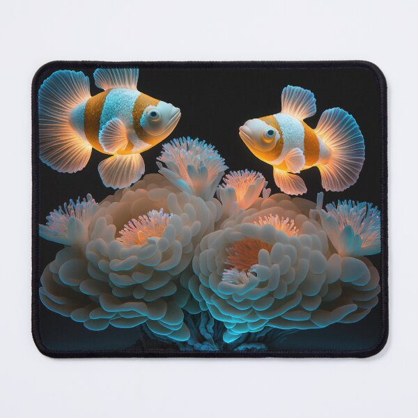 Item preview, Flashlight fishes AI Photos / bioluminescent fish / luminous 23 designed and sold by jetaiart.