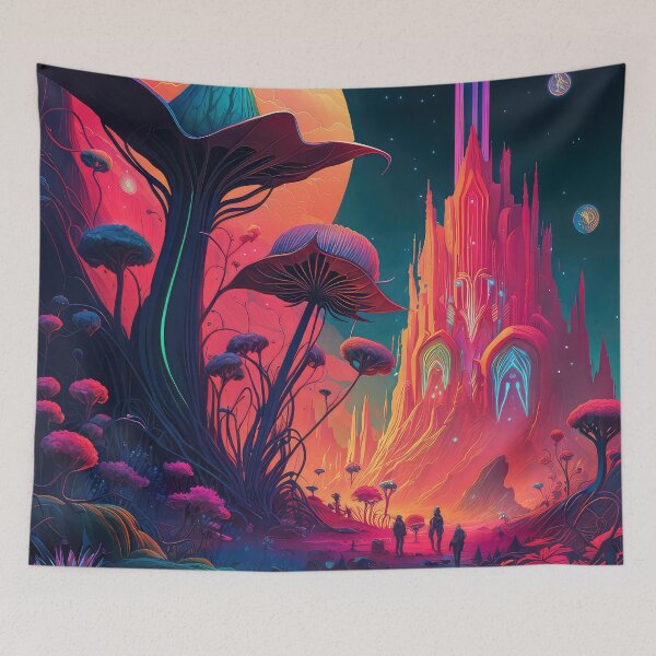 Item preview, Mesmerizing Psychedelic World designed and sold by SeedDesign.