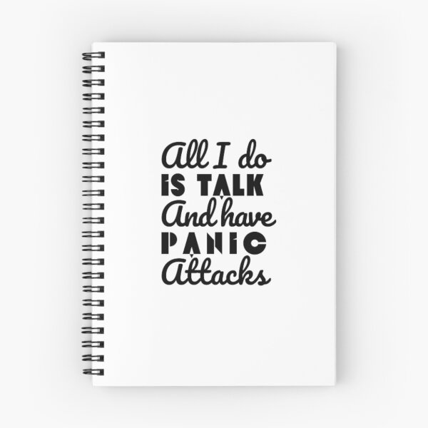 Item preview, All I do is talk and have panic attacks  designed and sold by TeePassion.