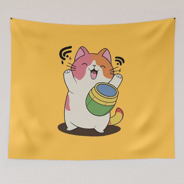 Item preview, Darbuka Cat designed and sold by Void-Fantasies.