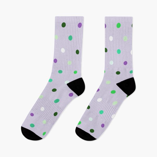 Item preview, Purple Polka Dot Pattern - Lilac & Green Confetti Celebration designed and sold by inspirationzgal.