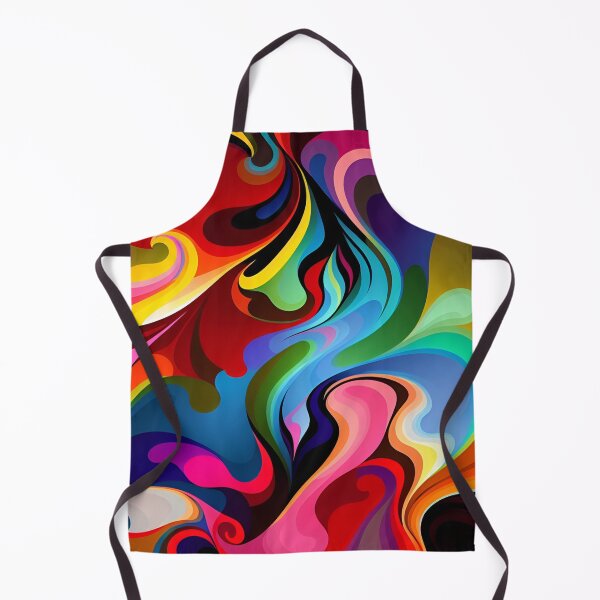 Artikelvorschau, Faszinierende psychedelische Illusionskunstmalerei - Lebendige Farben, abstrakte Formen und Strudel entworfen und verkauft von MerakiAndArt.
