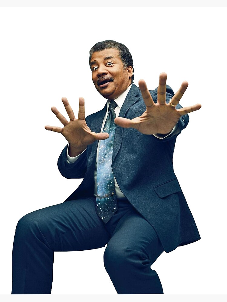 Neil Degrasse Tyson Funny Meme Art Board Print By Prodesigner2 Redbubble