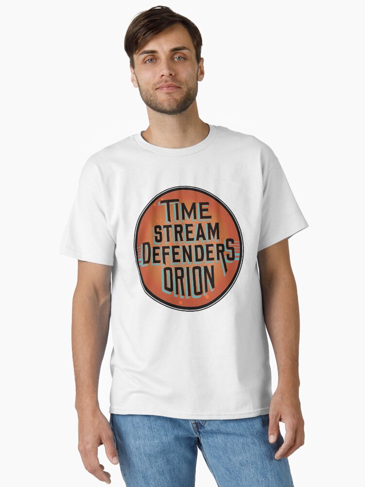 Thumbnail 1 of 7, Classic T-Shirt, Défenseurs du flux temporel Orion designed and sold by BetterGiftStor.