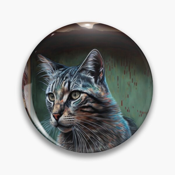 Item preview, Sensation Street Art G-M-Designs Cat in Wall Niche designed and sold by G-M-Designs.