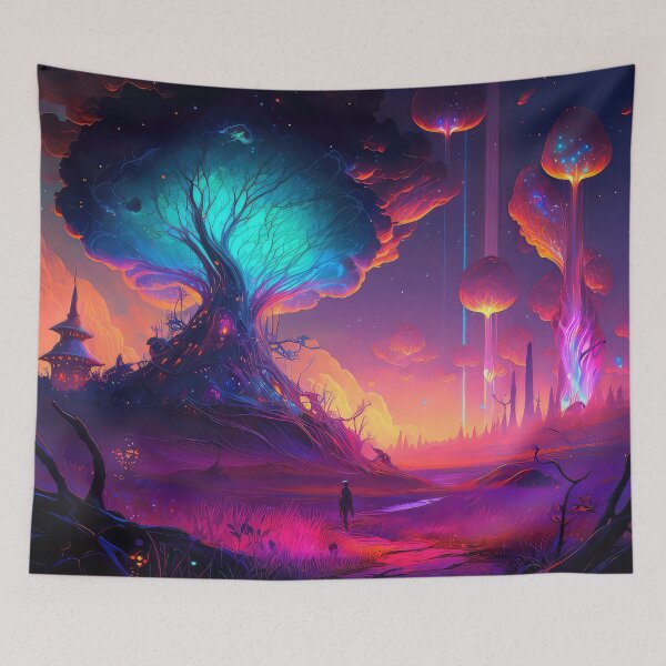 Item preview, Mesmerizing Psychedelic World designed and sold by SeedDesign.