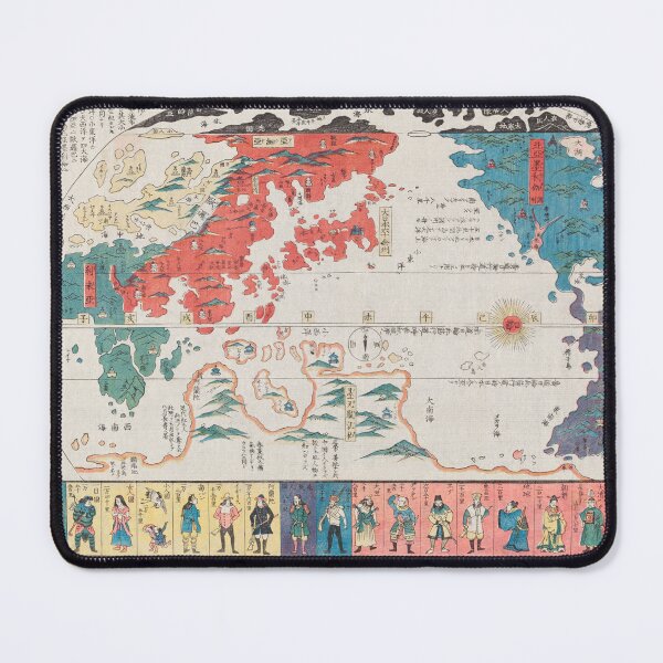 Item preview, Journey Through Ancient China: A Hand-Drawn Map designed and sold by Verbul.