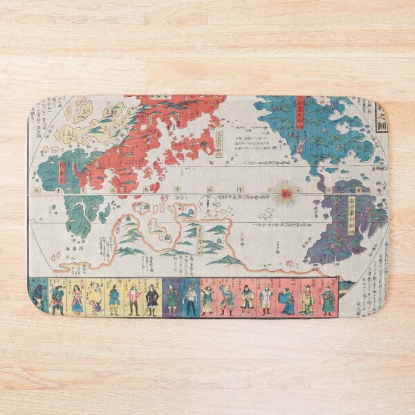 Item preview, Journey Through Ancient China: A Hand-Drawn Map designed and sold by Verbul.