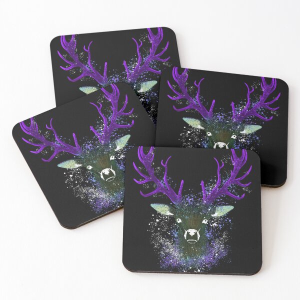 Item preview, Deer colour Purple designed and sold by tsbbstudio.