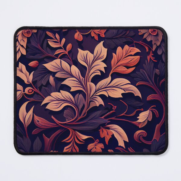 Artikelvorschau, Dense Ancient Aesthetic Organic Floral Pattern Digital Painting entworfen und verkauft von CodeAndColors.