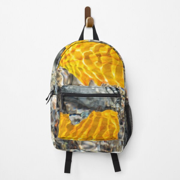 Item preview, Golden Maple Leaf and Mesmerizing Refraction Patterns designed and sold by Georgia Mizuleva.