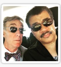 Neil Degrasse Tyson Bill Nye Sticker