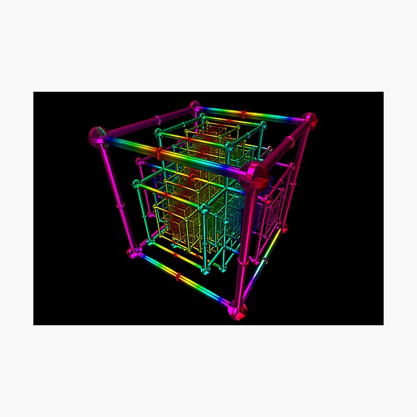 Aperçu de l'œuvre Cubenoid basic créée et vendue par digitalillusion.