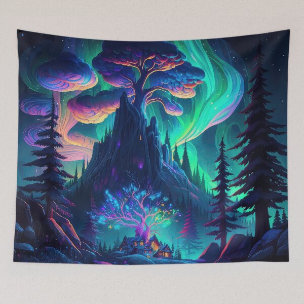 Item preview, Mesmerizing Psychedelic World designed and sold by SeedDesign.
