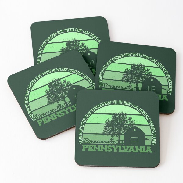 Item preview, Bonneauville Pennsylvania Sunset Retro Vintage Local Pride Logo designed and sold by CRHPOD20.