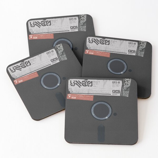 Artikelvorschau, OS 4.2 Disk 1: 5.25 Diskette: Black Edition entworfen und verkauft von GrimPikzel.