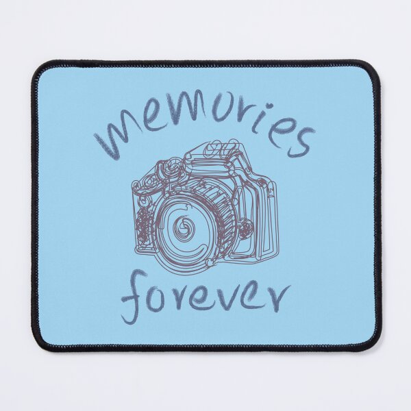 Item preview, Memories forever - Typographic letter with camera Image designed and sold by Agni Designs.