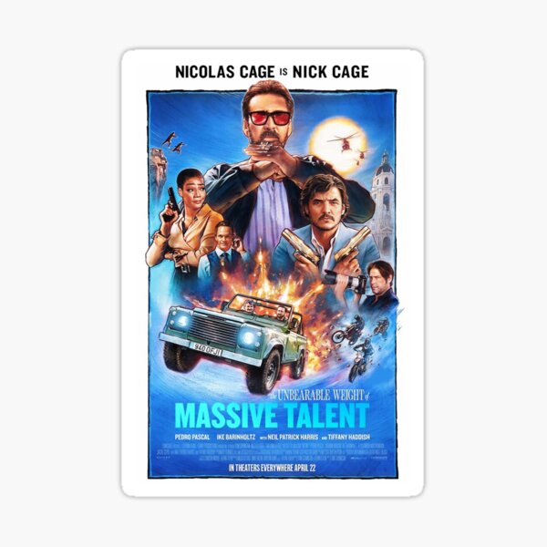 Item preview, The Unbearable Weight of Massive Talent Poster designed and sold by fermandolee.