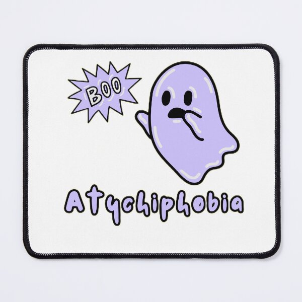 Item preview, atychiphobic, funny atychiphobia, atychiphobia, fear of failure, tshirt illustration , anxiety design designed and sold by KesDesigns ⭐⭐⭐⭐⭐.