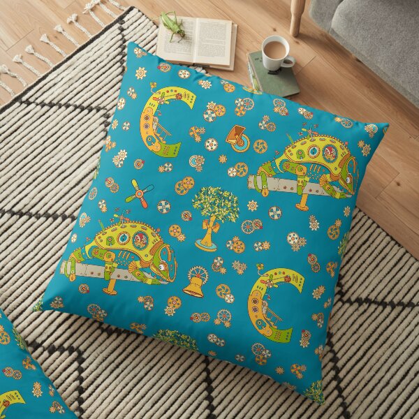 Chameleon, from the AlphaPod collection Floor Pillow