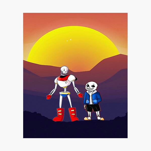 Undertale Sans Magnet - Pixel Fan Art - Annoying Dog Papyrus Frisk Flowey